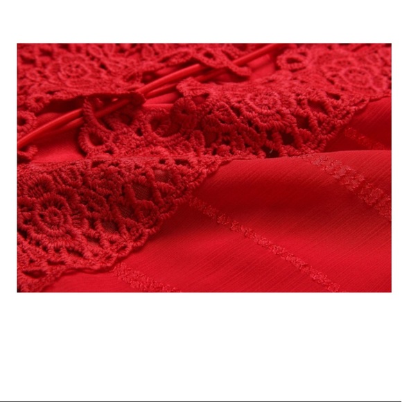 Black lace up playsuit - Picture 5 of 5